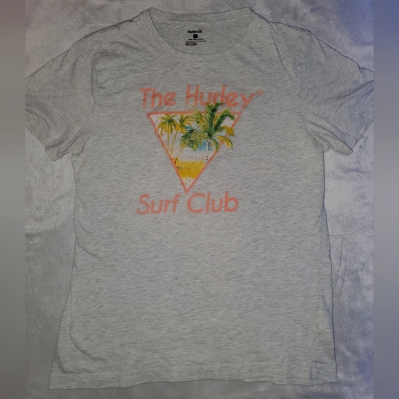 Hurley Tops - Hurley surf club tee size small